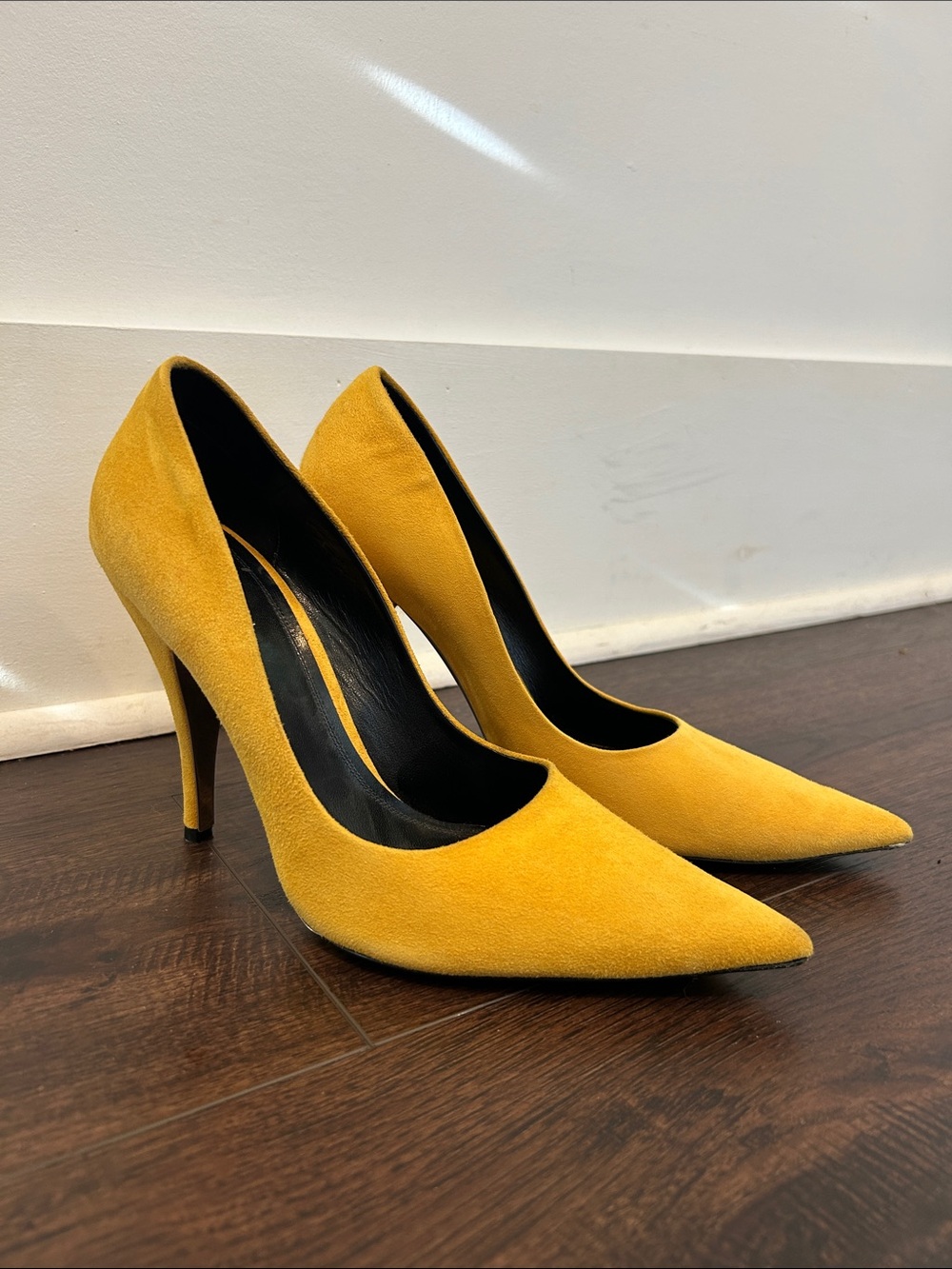 Calvin Klein 205W39NYC Suede Roasine high heels